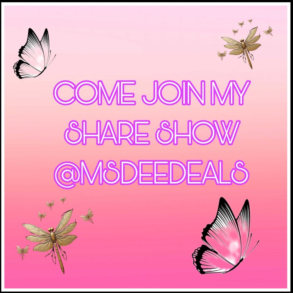 I’M LIVE NOW. COME JOIN MY SHARE SHOW 9:30  P.M. EASTERN TIME.